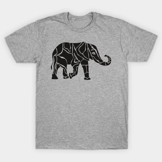 elephant tattoo art T-Shirt by MarkoShirt